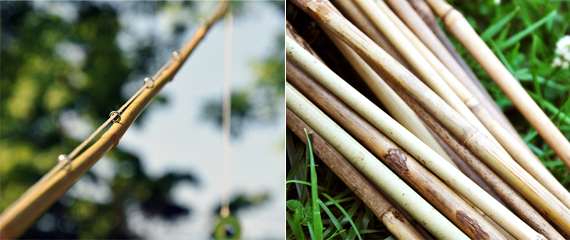 Homemade fishing pole by imaginechildhood