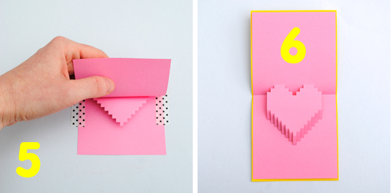 Pixely popup card