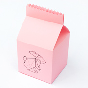 Easter ‘origami bunny’ treat box