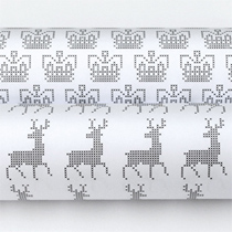 Printable 'cross-stitch' wrap