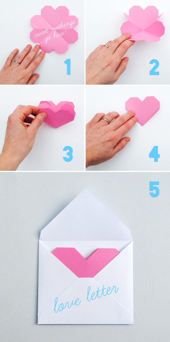 love letter template // by minieco