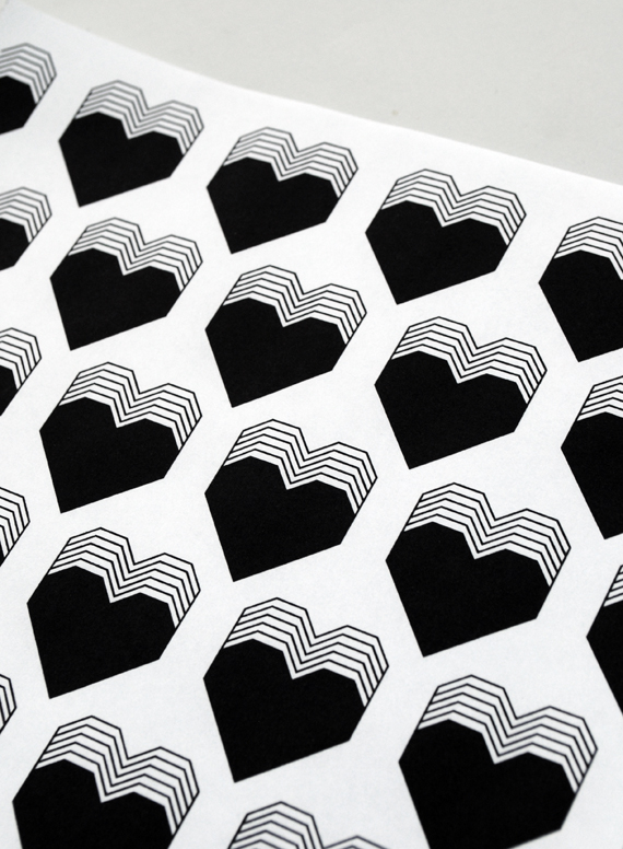 Printable valentines wrap // by minieco