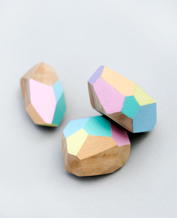 diy geometric beads // minieco