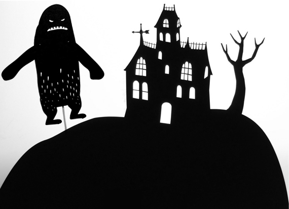 Owly shadow puppets