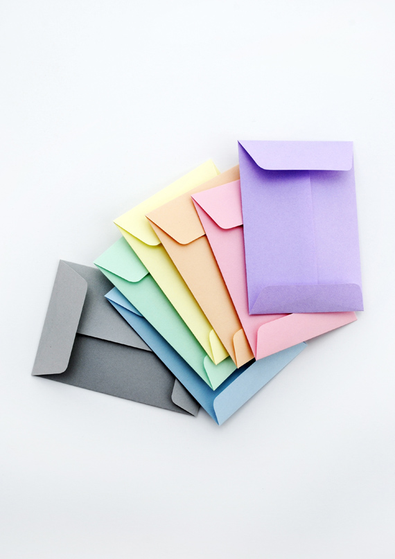Envelope templates (C6, C7, C8) // String-tie & standard designs