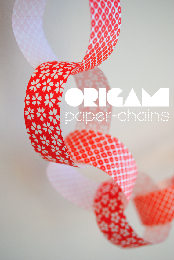 Festive origami decorations
