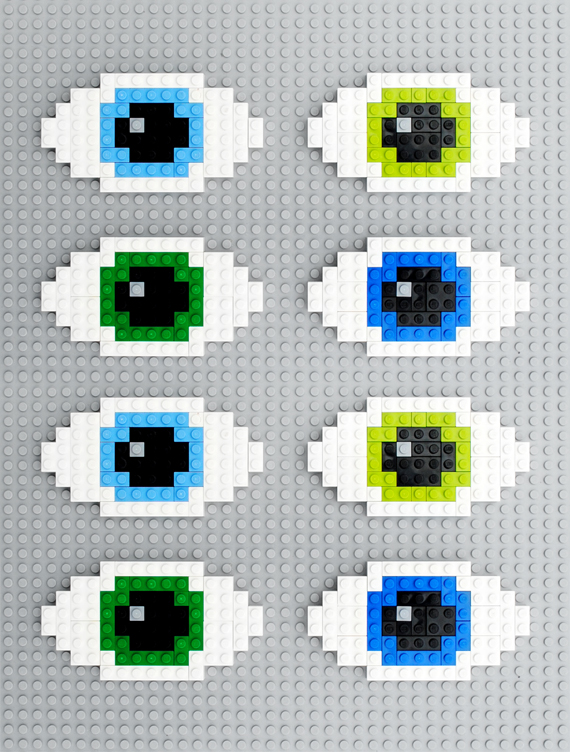 Lego | 8-bit eyes