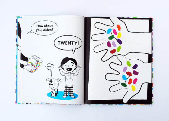 Book // How many jellybeans? A Giant Book of Giant Numbers