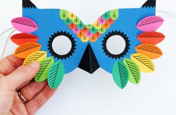 DIY Owl Mask