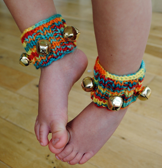 Homemade musical instruments: Ankle bells