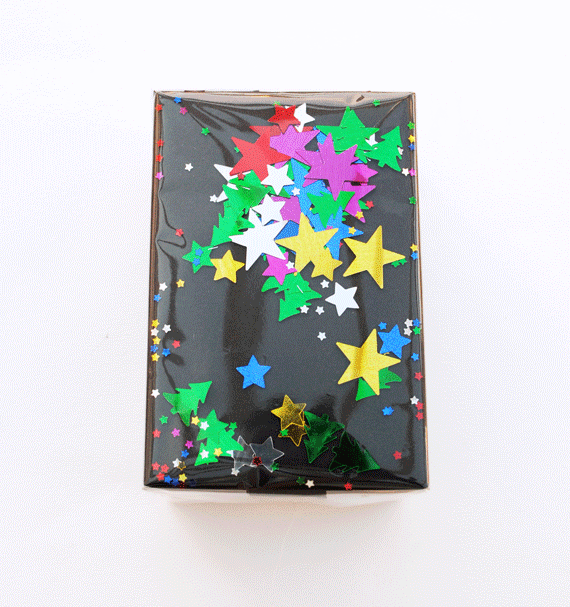 Confetti wrap // Christmas edition